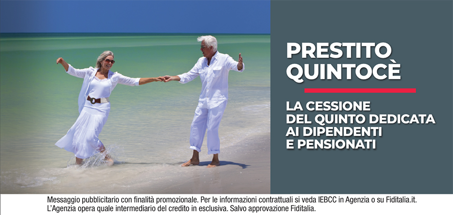 Agenzia SMG SRL Fiditalia | Ragusa, GELA | Cessione del Quinto Quintocè - Un consulente dedicato per i progetti di dipendenti e pensionati. Messaggio pubblicitario con finalità promozionale. Per le informazioni contrattuali si veda IEBCC in Agenzia o su Fiditalia. it. L’Agenzia opera quale intermediario del credito in esclusiva. Salvo approvazione Fiditalia.
